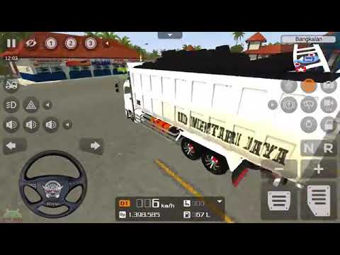 Bussid Mod Dump Truck Hino C9 Hydraulic || Bus Simulator Indonesia