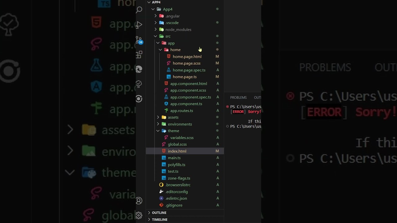 ERROR - Sorry! ionic serve can only be run in an Ionic project directory