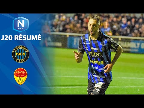 J20 I FC Chambly Oise – US Orléans (2-2), le résumé | National FFF 2021-2022
