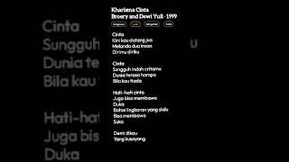 Download lagu Kharisma Cinta Song by Broery and Dewi Yull ‧ 1999 mp3 Download lagu Kharisma Cinta Song by Broery and Dewi Yull ‧ 1999 mp3