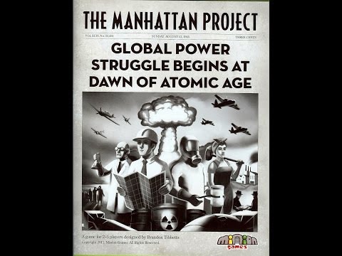 Off The Shelf Board Game Tutorials Presents - The Manhattan Project