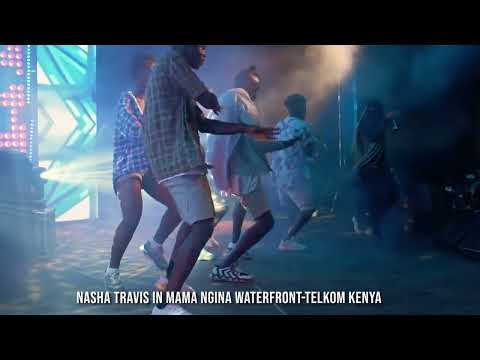 NASHA TRAVIS PERFORMANCE AT MAMANGINA WATERFRONT #Telkomkenya #NashaTravis #trending