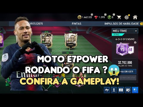 🚨[GAMEPLAY]🚨 JOGANDO FIFA EM CELULAR FRACO | MOTO E7POWER #gamergirl #gameplay #fifa #fypシ#fy