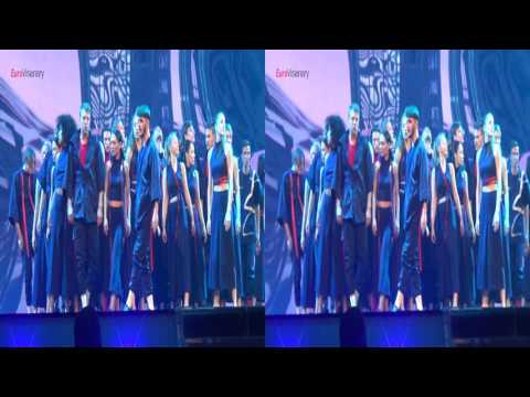 Eurovision 2017 Semi-Final 2 interval act in 3D (Apache Crew)