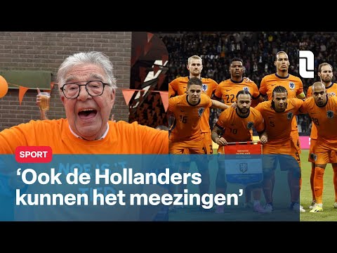 Oranjelied met Frans Theunisz: 'Hoop op een klein hitje' 🧡🎤 | L1 Nieuws