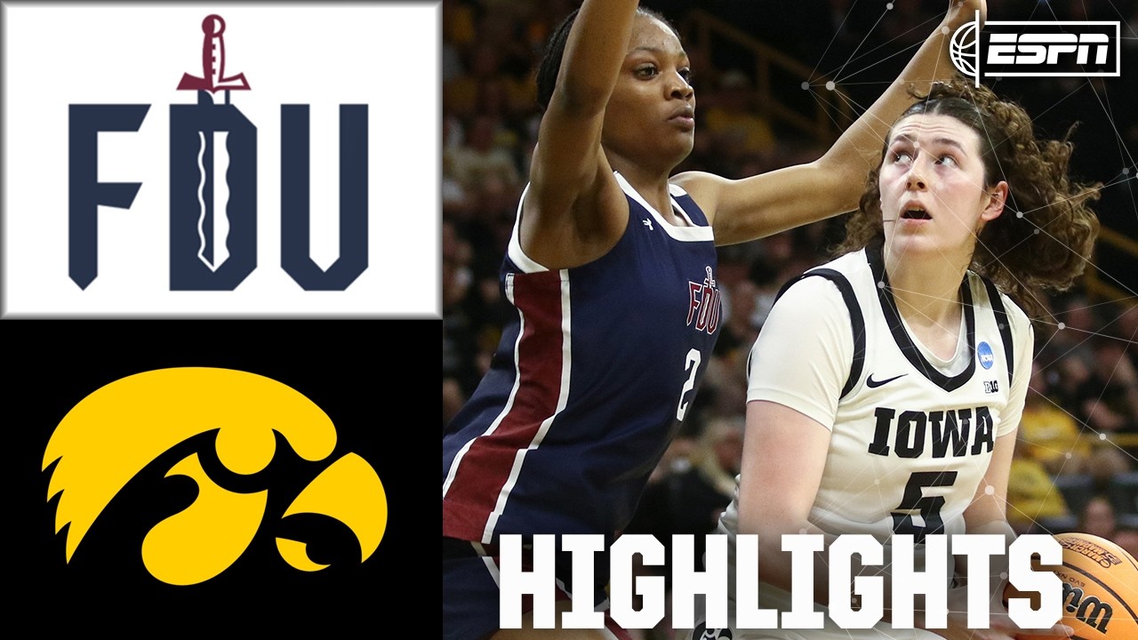 Round of 64: Fairleigh Dickinson Knights vs. Iowa Hawkeyes | Full Game Highlights | NCAA Tournament