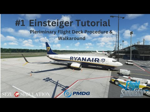 MSFS2020 PMDG 737 Tutorial | für Einsteiger #1 - Cold & Dark + Walkaround | Deutsch