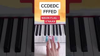 Wavin Flag - K’Naan (FIFA World Cup Song 2010) (Piano Tutorial) #wavinflag #knaan #worldcupsong