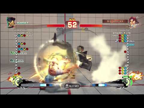 ikoma devil (M.Bison) vs popo187 (T.Hawk)_SFAE_HD