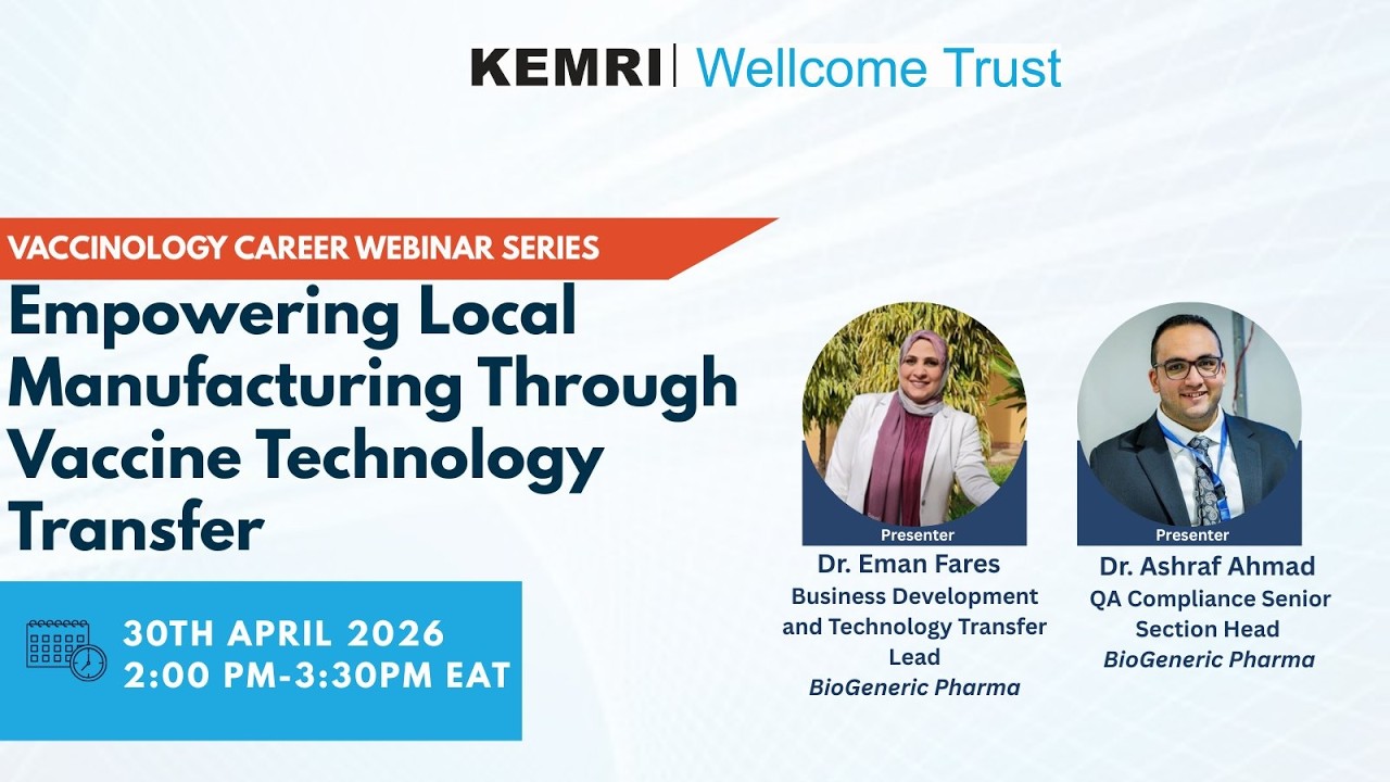 Empowering Local Manufacturing Through Vaccine Technology Transfer webinar