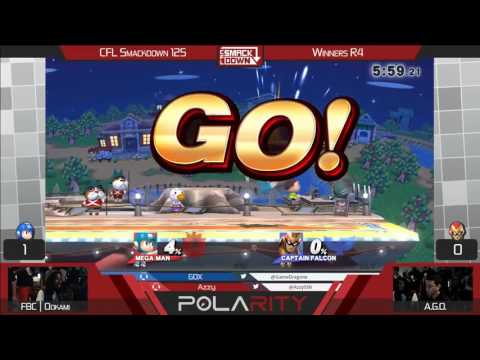 CFL Smackdown 125 WiiU - FBC | Ookami (Megaman) vs AGO (Falcon) - Winners R4