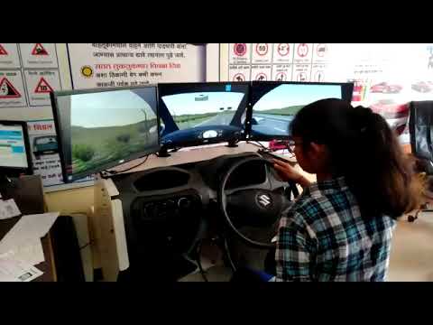 Car driving simulator, for automotive product