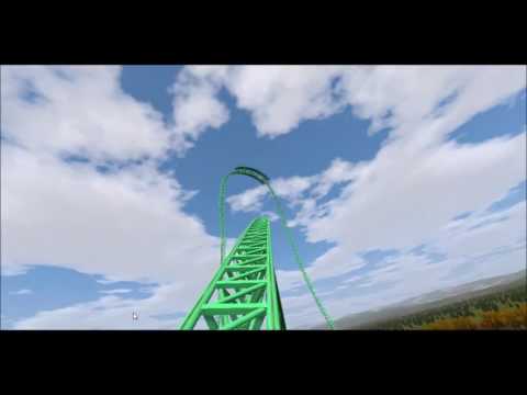 POV | Scylla w/ Lake, Tunnel, Water Effect & and Trees | Intamin Accelerator | No Limits