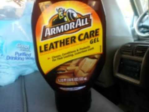 Armorall leather care gel test review