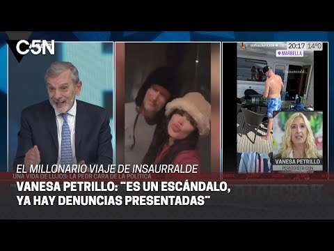 INSAURRALDE en la MIRA por ENRIQUECIMIENTO ILÍCITO: la palabra de VANESA PETRILLO