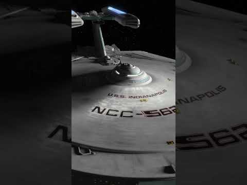 Constellation Class Flyby! #shorts  #startrek #spaceship #flyby #fanfilm  #scifi #constellation