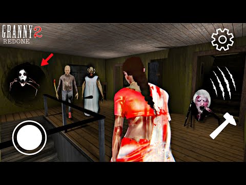 PLAYING AS KAMLA IN GRANNY 2 REDONE || KAMLA FOUND A SECRET TUNNEL 