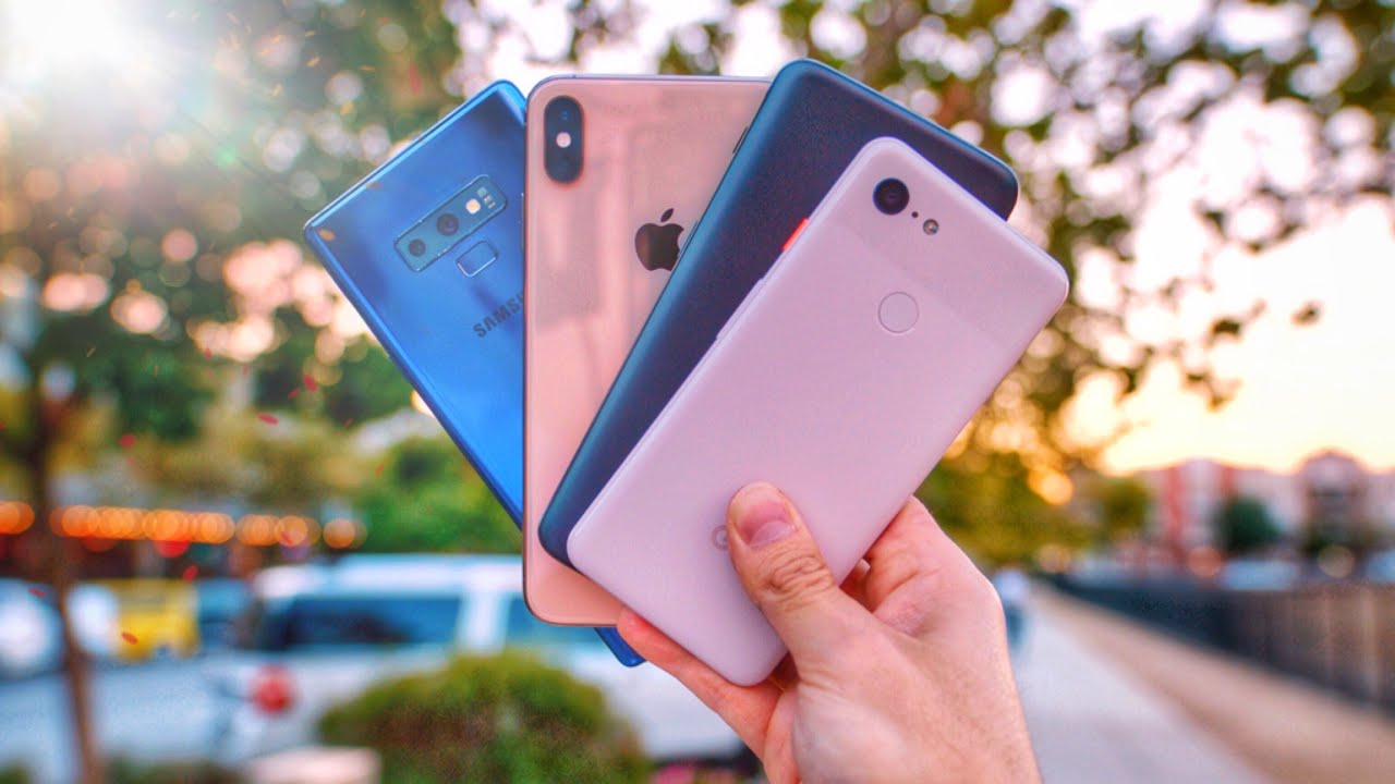 Google Pixel 3 vs iPhone XS vs OnePlus 6T vs Note 9 Camera Review!