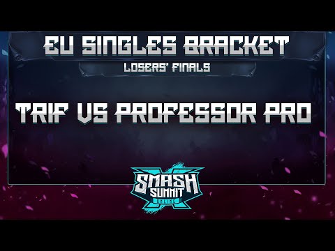 Trif vs Professor Pro - EU Singles Bracket: Losers' Finals - Smash Summit 10 | Peach vs Fox