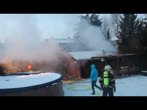 Gartenhütten-Brand in Wiener Neustadt