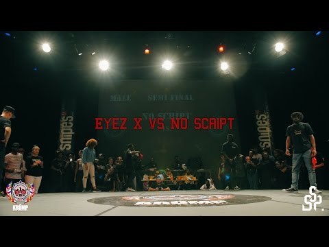Eyez X vs No Script | Male Semifinal | EBS WORLD CHAMPIONSHIP 2016