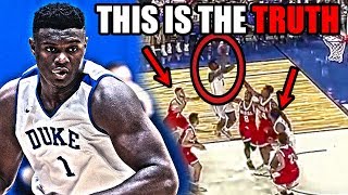 NOBODY Is Noticing THIS About Zion Williamson And His NBA Potential (Ft. A Lot Of Dunks)