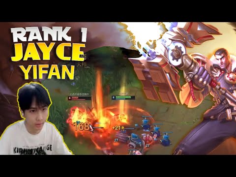 🔴 JayceKing YiFan Jayce vs Nasus - YiFan Rank 1 Jayce Guide