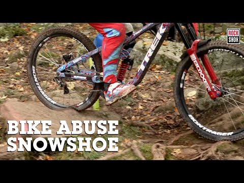 DOWNHILL BIKES SMASHED in Snowshoe, West Virginia