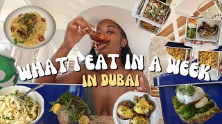 WHAT I EAT IN A WEEK in Dubai