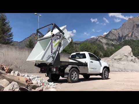 Pickup mit Absetzkipper ROELLI X-RACK - unabhängig und flexibel, bedeutet auch wirtschaftlicher! Nutzlast bis zu 1200 kg! www.roelli.ch