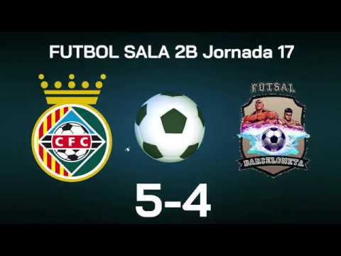 Cerdanyola FC - Barceloneta Futsal  (5-4) Jornada 17 de #2B de #Futsal