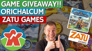 Orichalcum - Board Game Giveaway! (Thanks to ZATU Games)