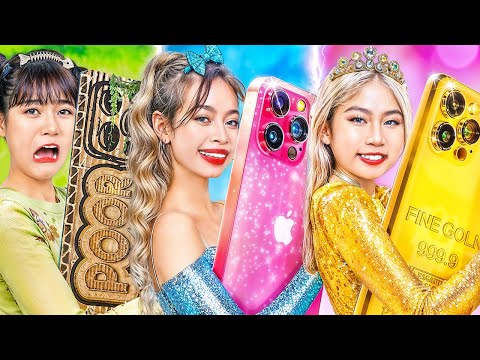 Poor Vs Rich Vs Giga Rich Girl At Fashionista Contest!