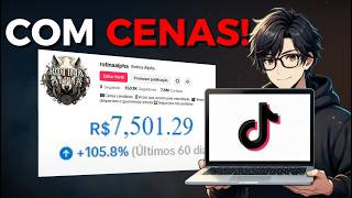 Como eu Fiz R$ 7.501,29 em 60 dias no TikTok com Filmes