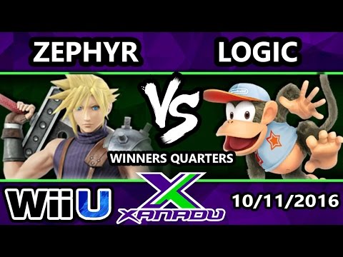 S@X 171 - Zephyr (Cloud) Vs. Logic (Diddy K, Olimar) - SSB4 Winners Quarters - Smash Wii U - Smash 4