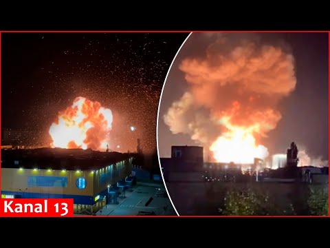 Explosion that shocked Russians: Ukraine destroys key Russian oil terminal in Novorossiysk