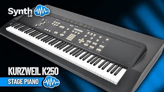 Video thumbnail for KURZWEIL K250 | STAGE PIANO by Synth Cloud