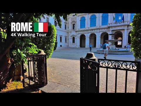Rome at 7 AM - Serene Walk Through the Eternal City | 4K Morning Tour
