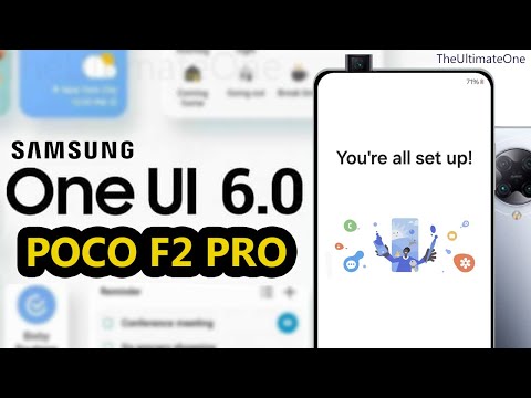 Can you imagine! This is how One UI 6 looks on POCO F2 Pro / Redmi K30 Pro