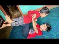 Piyush Playing With His Brother