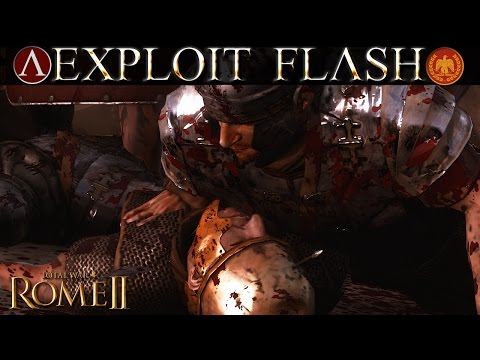 R1G1 Obelix vs Demetrios - Rome vs Sparta - Exploit Flash Tournament
