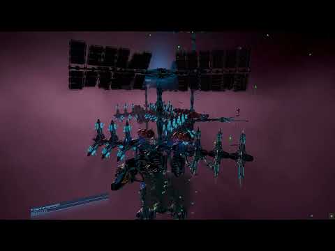 X4  Foundations: My completed boron station