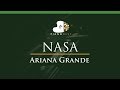 Ariana Grande - NASA - LOWER Key (Piano Karaoke / Sing Along)