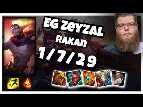 Rakan vs Alistar EG Zeyzal SUPPORT (1/7/29) - v10.25