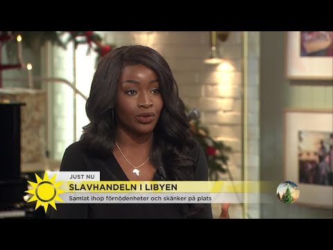 "Jag vägrar sitta och se på vad som sker i Libyen" - Nyhetsmorgon (TV4)