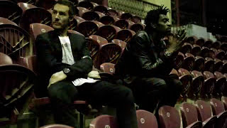 Massive Attack - Inertia creeps lyrics on screen