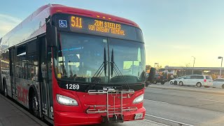New BT system announcements - Route 511 Züm Steeles!