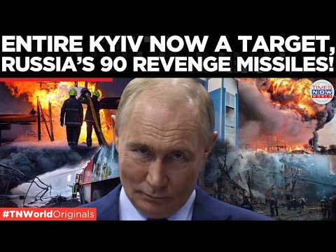 KYIV TORCHED: Russia Unleashes Massive Barrage Of Missiles and Drone Causing Mayhem