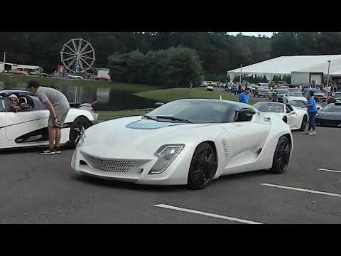 Thumbnail for Super Rare 1 OF 15 Bertone Mantide! 2 Yellow Laferraris! Rare Mclaren SABRE! @Dreamride by Ferrari, LaFerrari