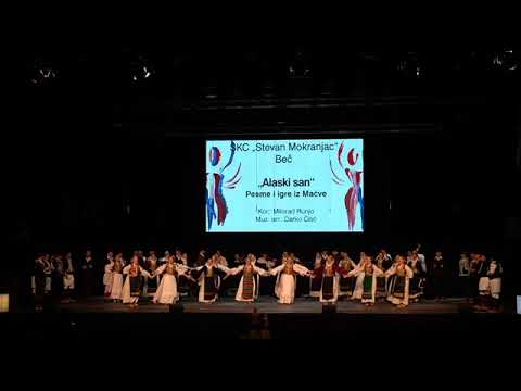SKC Stevan Mokranjac Beč -  Prvi ansambl,  "Igre iz Mačve", Austrijska Smotra 2023